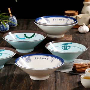 Melamine dinnerware sets bowls dishes sauce sushi salad dishes set tableware customized logo colorful bowls